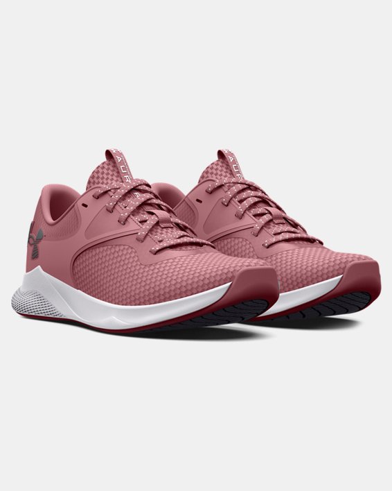 Women's UA Charged Aurora 2 Training Shoes in Pink image number 3